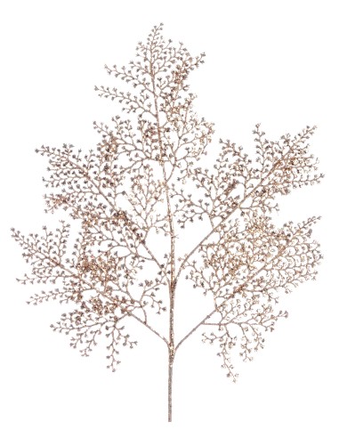 FIORI: vendita online Ramo Dorota Oro Rosa 57,5 cm di Natale - La Magia di Natale a casa tua in offerta