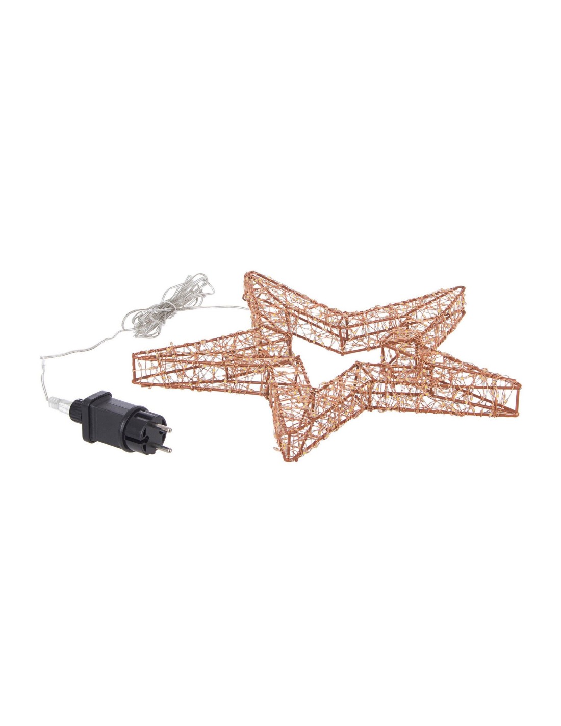 LUCI DI NATALE: vendita online Stella 3D 800 MicroLED 36x36 cm Luce Classic, Porta la Magia di Natale a Casa Tua con Illumina...