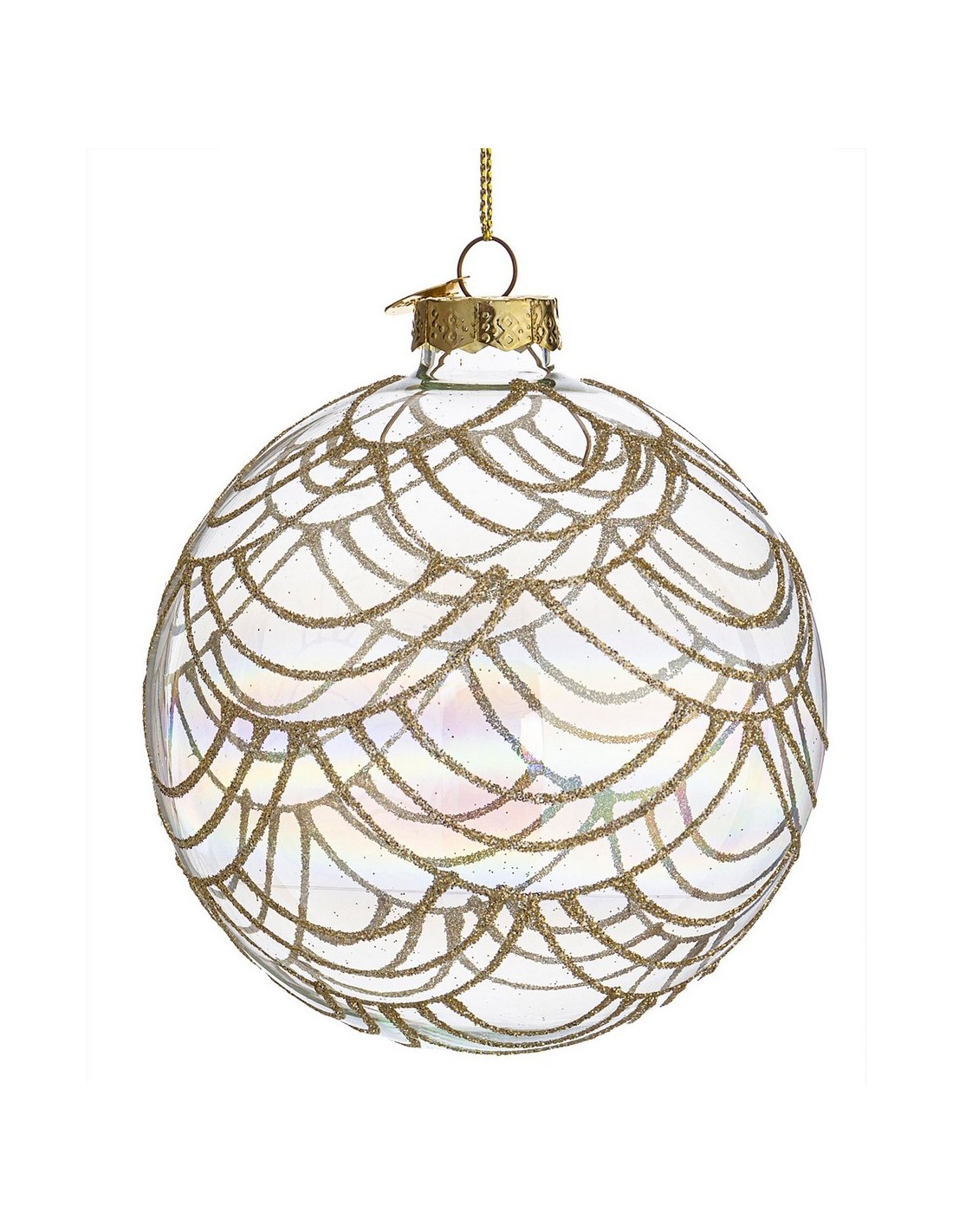 SFERE E PENDAGLI: vendita online SFERA VT PRISM IRIDESCENTE D100 in offerta