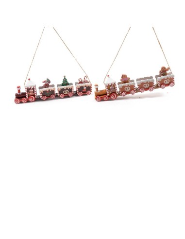 PENDENTE TRENINO LEGNO 20X5X2,5CM ASSORTITO su Shop in Casa