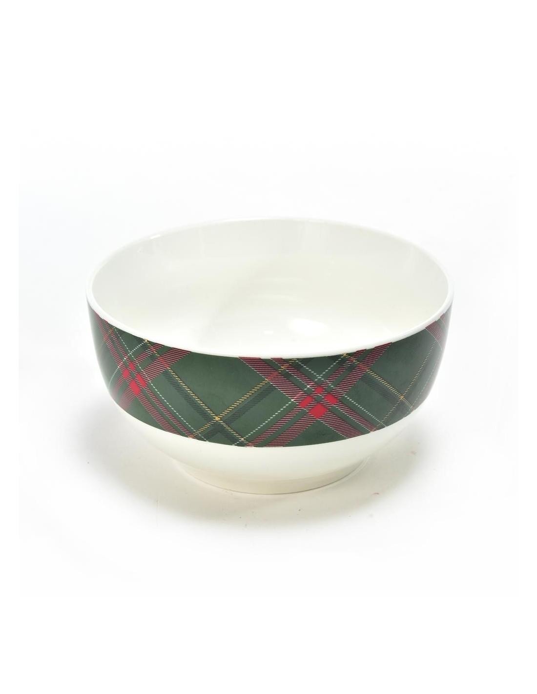 CIOTOLA CERAMICA TARTAN VERDE 560ML su Shop in Casa