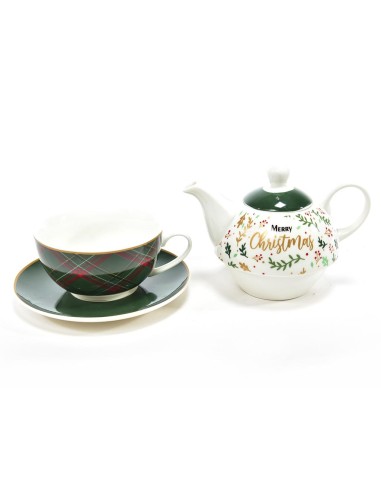 SET THEIERA TARTAN VERDE 400ML SCATOLA REGALO su Shop in Casa