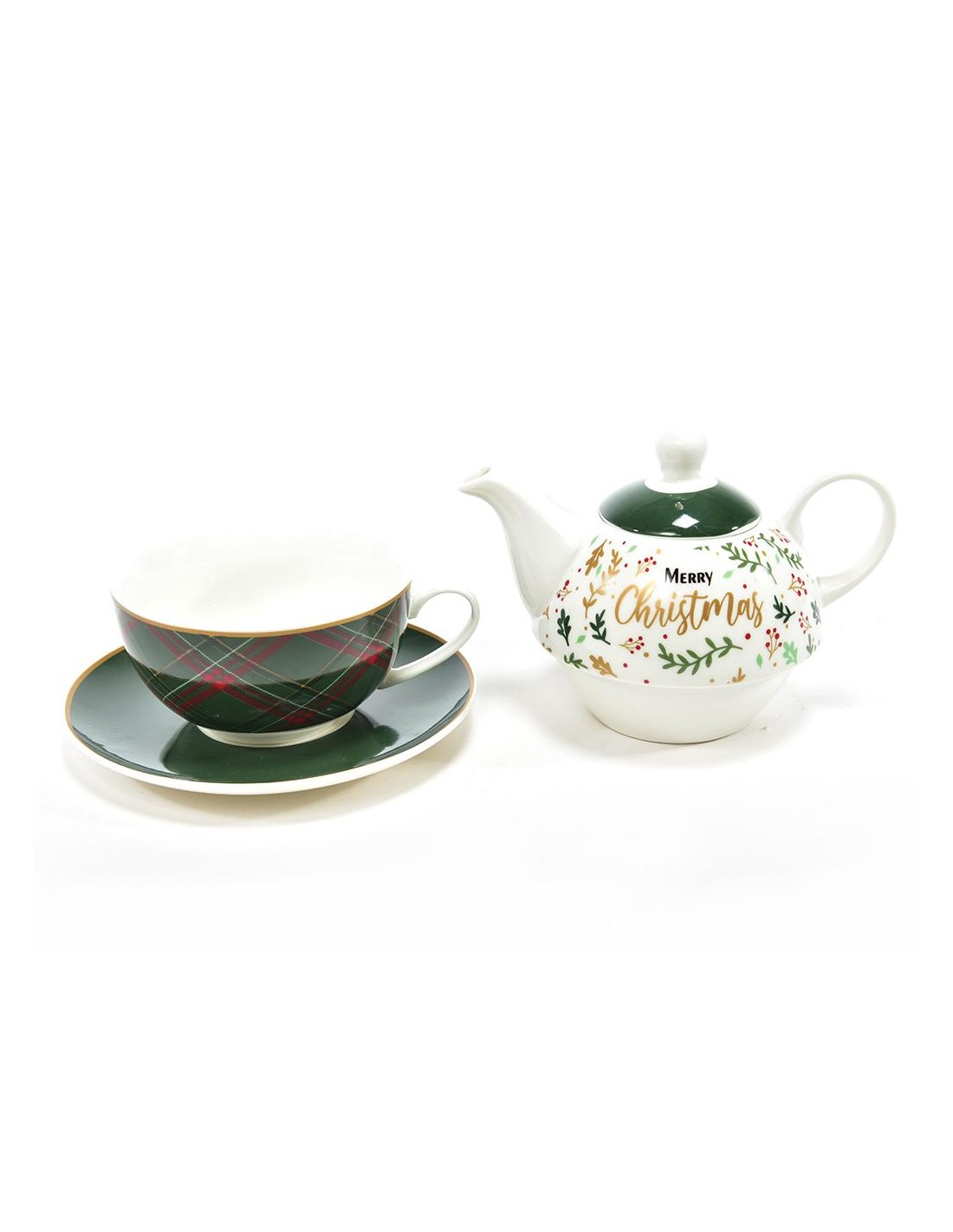 SET THEIERA TARTAN VERDE 400ML SCATOLA REGALO su Shop in Casa