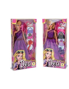 DEA 68507 BAMBOLA FASHION CON ACCESSORI ASSORTITO su Shop in Casa