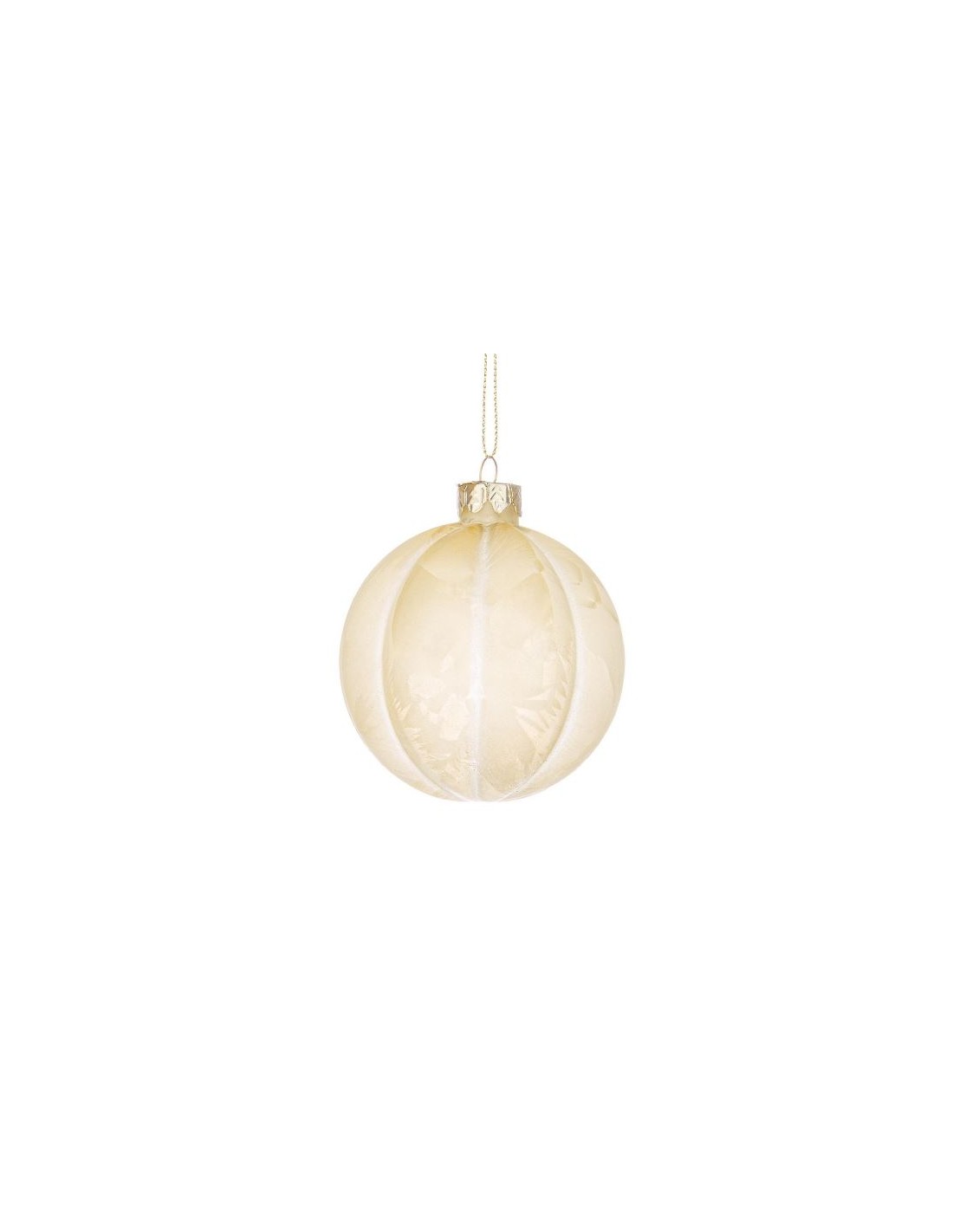 SFERE E PENDAGLI: vendita online Sfera di Vetro Satiny Gialla 8 cm, Decorazione Natalizia Elegante per Aggiungere la Magia di...