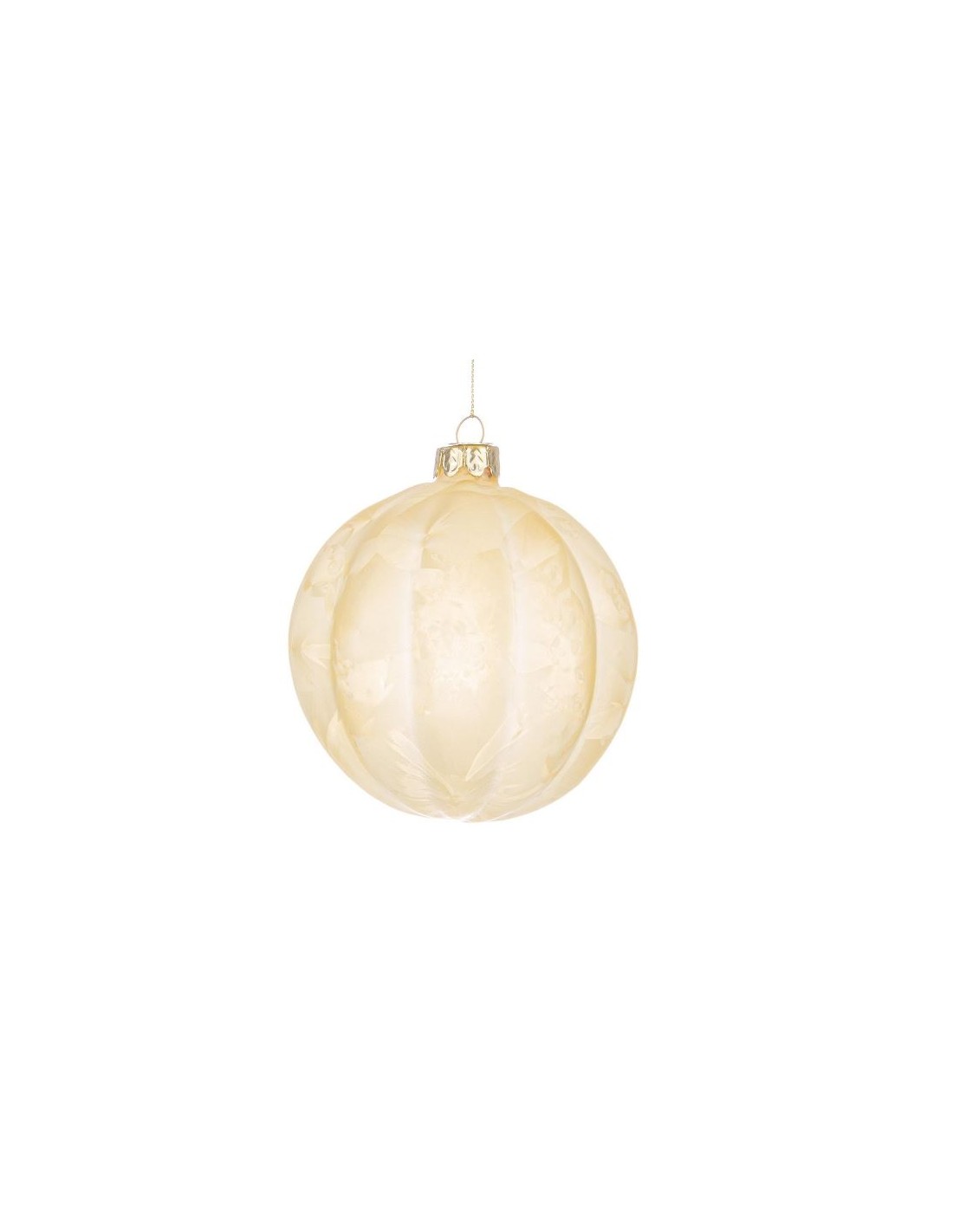 SFERE E PENDAGLI: vendita online Sfera di Natale Satiny 10cm Gialla in Vetro, La Magia di Natale per Decorazioni Brillanti e ...