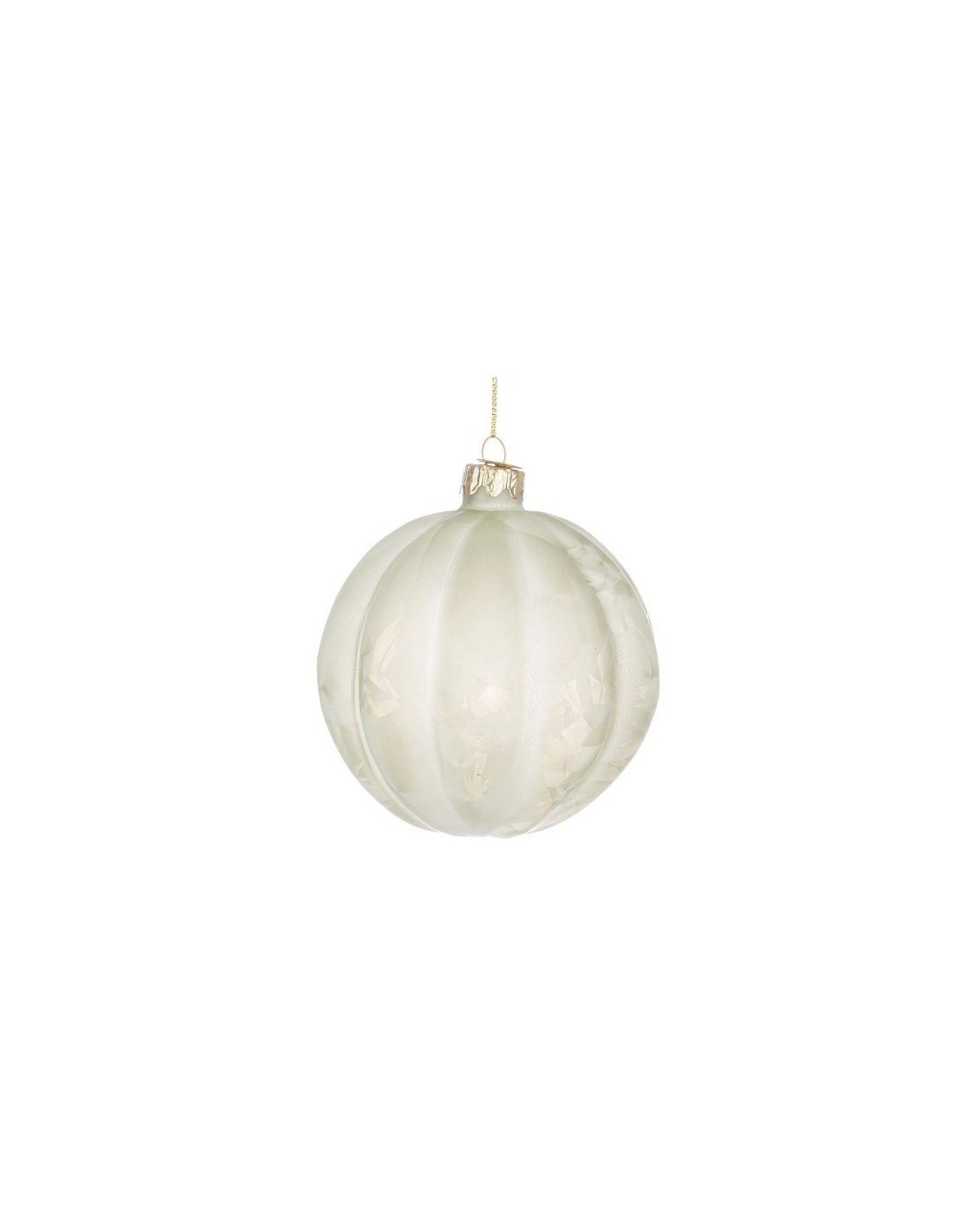 SFERE E PENDAGLI: vendita online Sfera di Natale Satiny 10cm Verde in Vetro, La Magia di Natale per Decorazioni Festive e Ele...