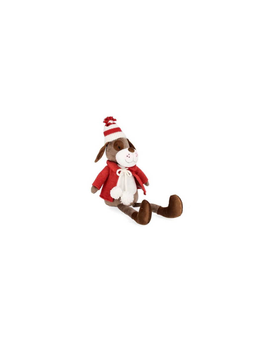 OGGETTISTICA NATALE: vendita online Cane di Natale Camillo Legs con Giacca, 22x14x64cm, La Magia di Natale per Decorazioni Fe...