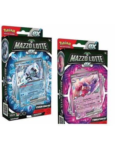 POKEMON MAZZO LOTTE EX TINKATON/CHIEN PAO