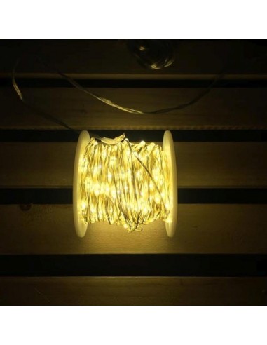LUCI DI NATALE: vendita online Catena Luminosa 200 MicroLED Bianco Caldo - La Magia di Natale a casa tua in offerta