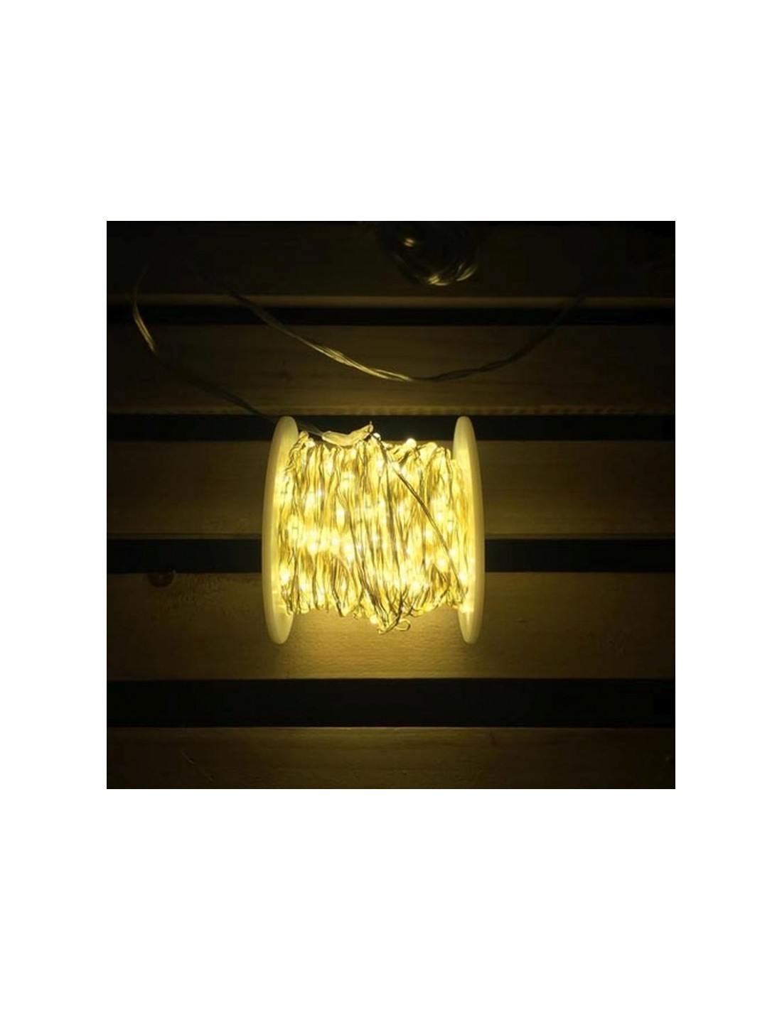 LUCI DI NATALE: vendita online Catena Luminosa 200 MicroLED Bianco Caldo - La Magia di Natale a casa tua in offerta