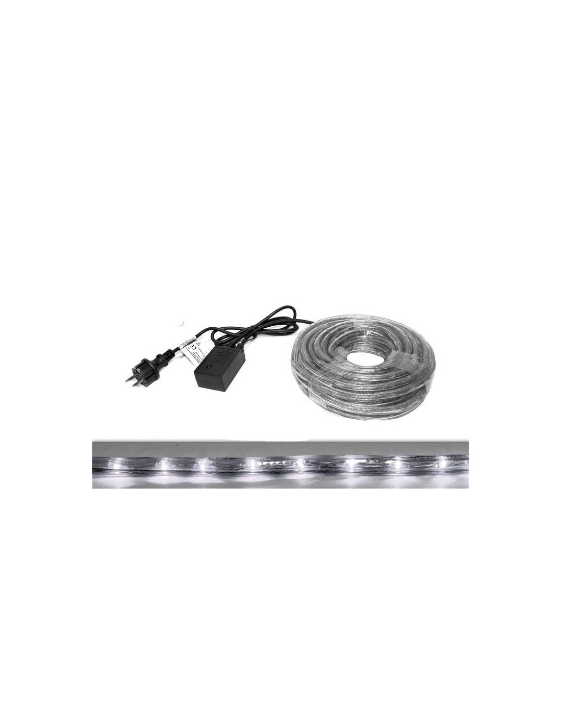 TUBO LED 25MT 3 VIE BIANCO FREDDOJH-3LED-W-25M