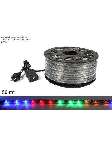 TUBO LUM 69877 50MT MULTICOLOR