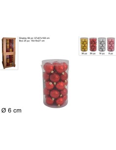 CONF 25 SFERE 54093 6CM ORO 2