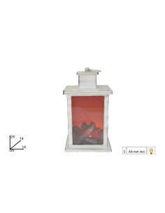 LANTERNA 957550 CON FUOCO LED BIANCO