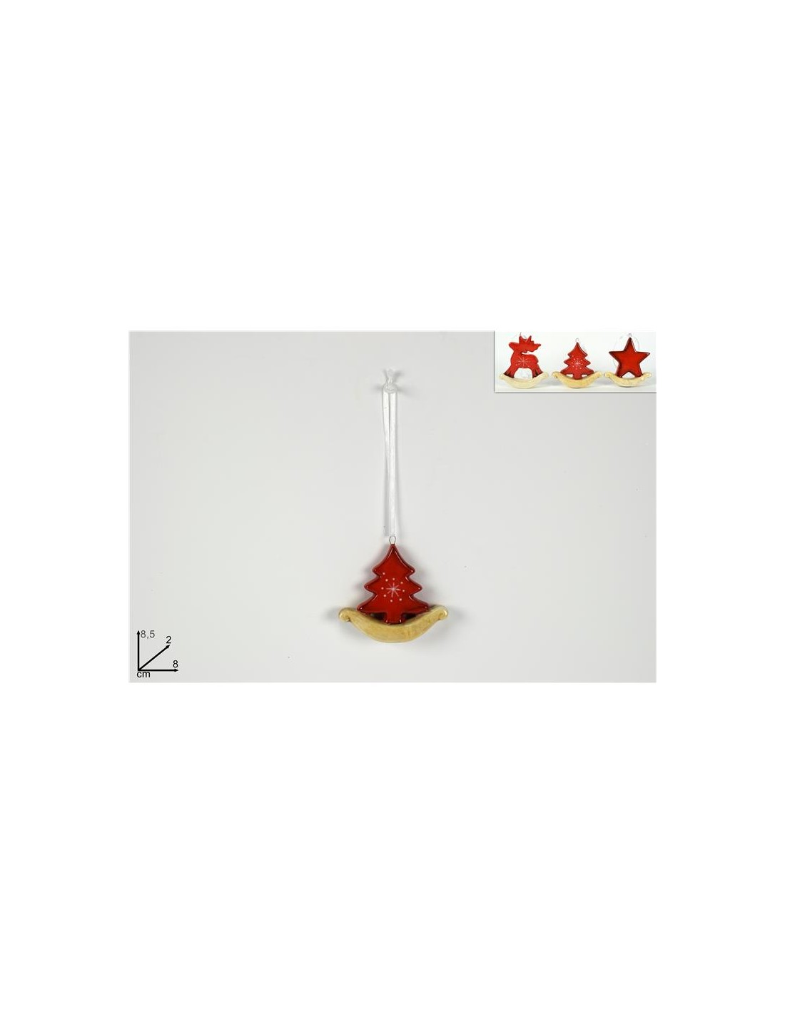 PENDENTE 984273 SOGGETTO NATALIZIO ROSSO