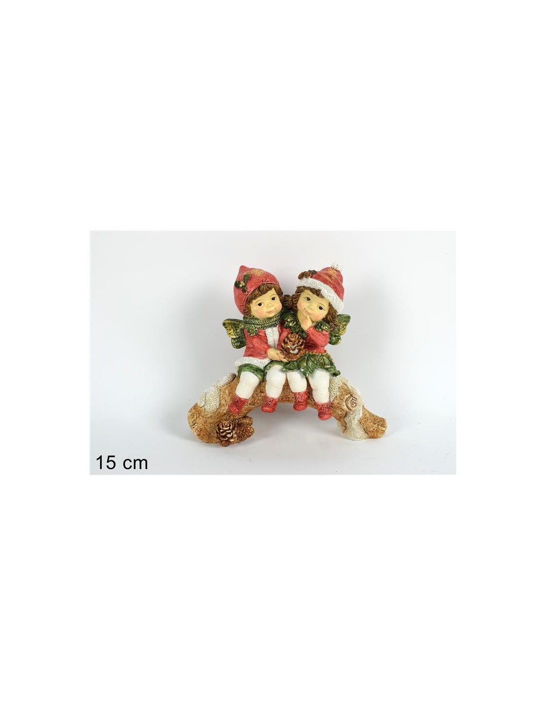 FOLLETTI 84894 SU TRONCO INNEVATO 15CM (0330)