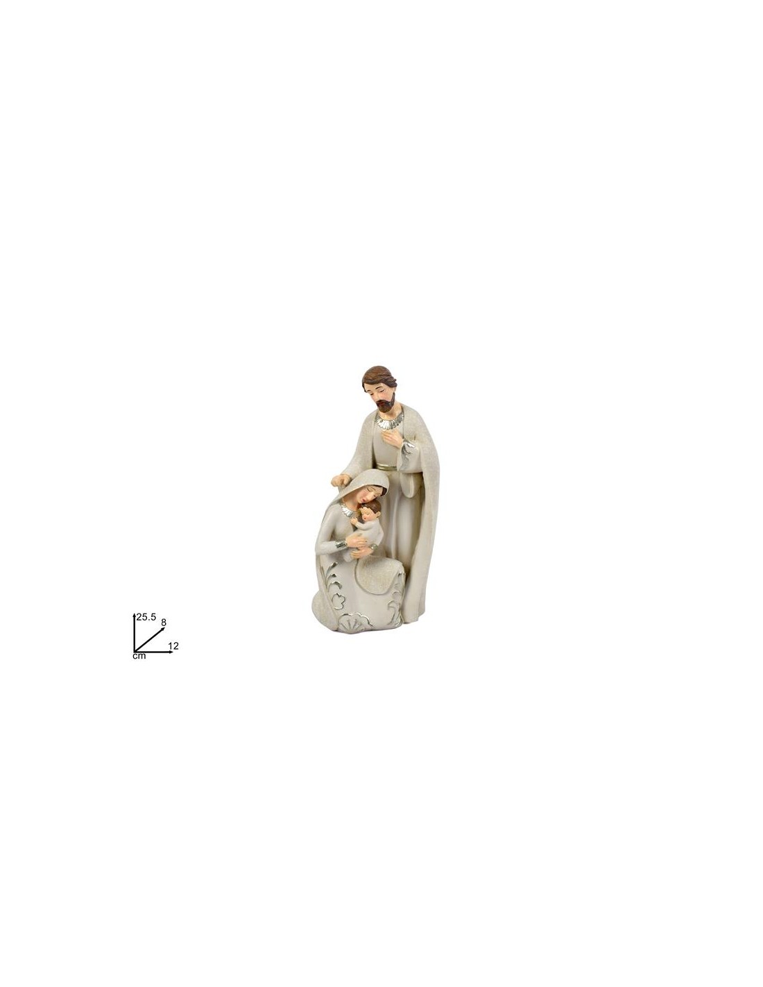 NATIVITÀ 68075 RESINA 25,5CM (0600)
