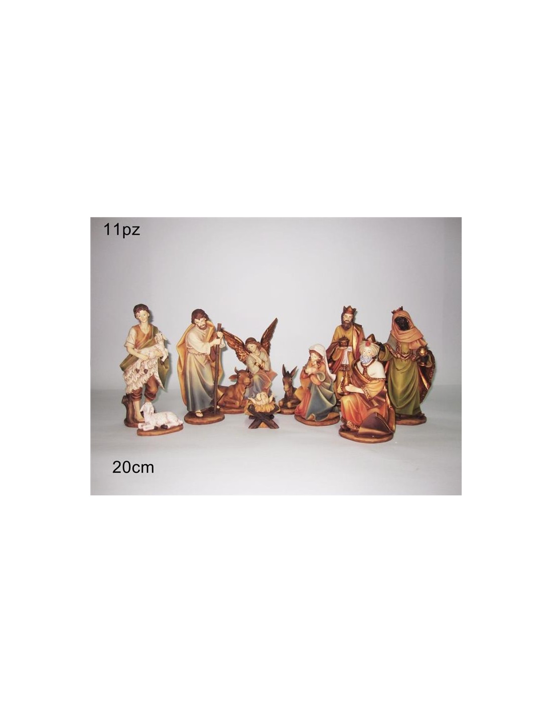 NATIVITA  SET 11 FIGURE 20CM