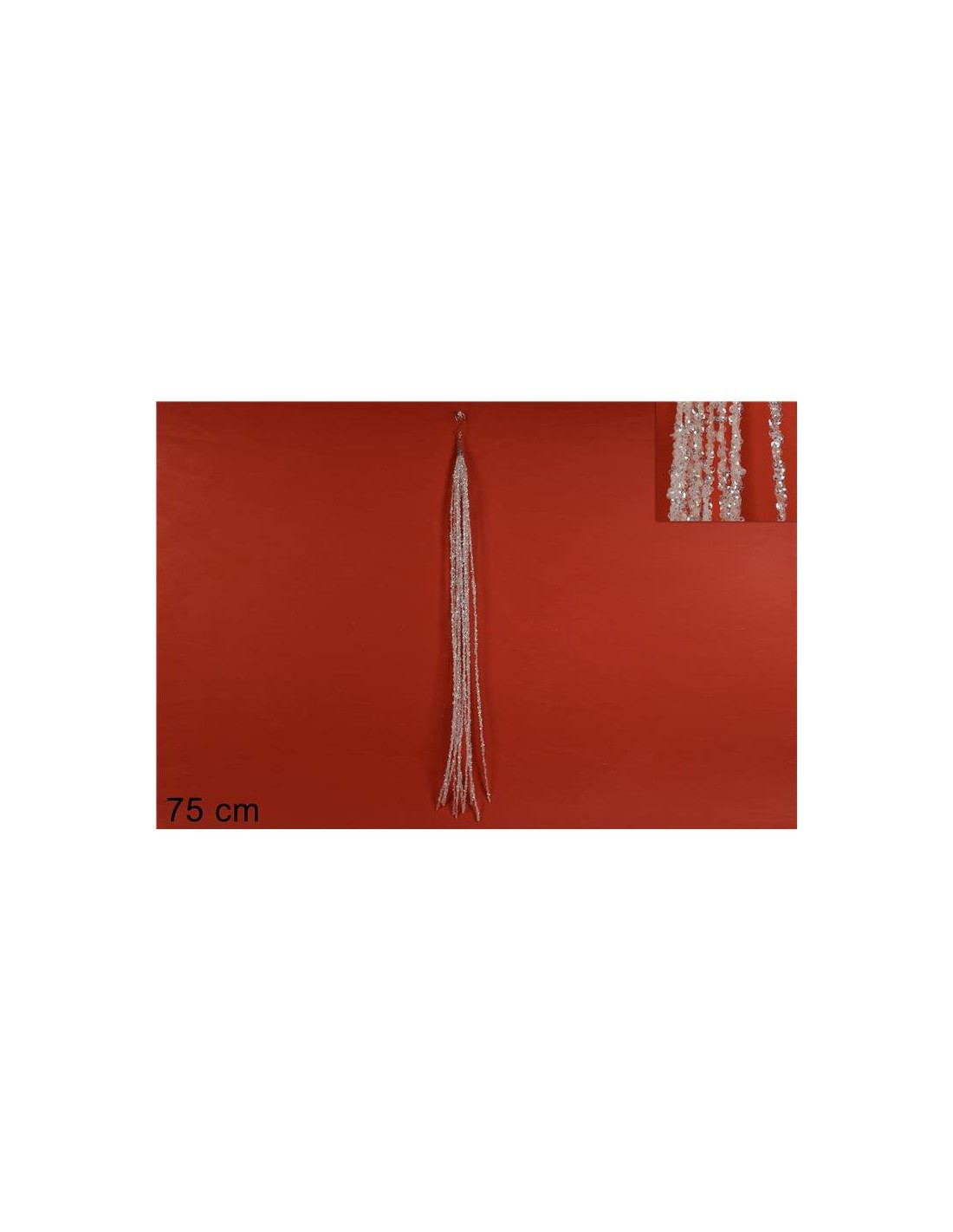 APPENDINO FASCINA C/PAILLETTES CM75 BIANCO SA21328-W