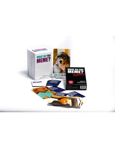 GIOCHI DI SOCIETA'E PUZZLE: vendita online WHAT DO YOU MEME? ESPANSIONE NSFW +18 in offerta