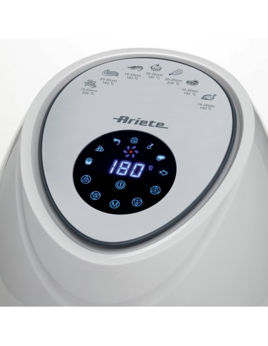 FRIGGITRICI: vendita online Ariete Friggitrice ad Aria 4618, 5,5L, 1800W, Bianco, Display Digitale, Cestello Antiaderente in ...