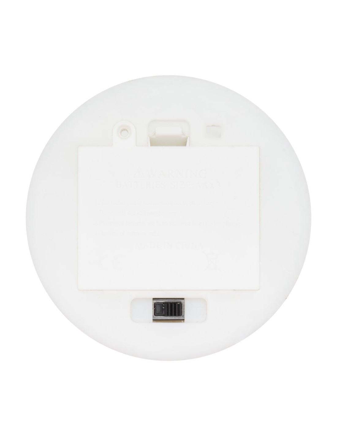 LUCI DI NATALE: vendita online Bottiglia Magic 9x34cm Vetro Bianco Oro, LED Proiezione Renne, Luce Bianca Calda in offerta