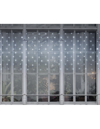 LUCI DI NATALE: vendita online Tenda Luminosa a 200 LED - Effetto Diamante - Decorazione Natalizia 320xH.100cm in offerta
