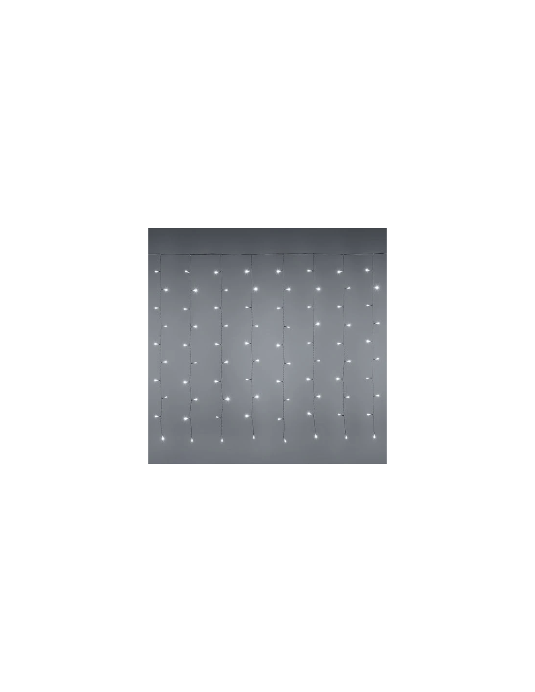 LUCI DI NATALE: vendita online Tenda Luminosa a 200 LED - Effetto Diamante - Decorazione Natalizia 320xH.100cm in offerta