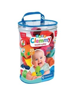 INFANZIA: vendita online Clementoni Clemmy Sacca 20 Mattoncini Morbidi e Sicuri per Bambini dai 6 ai 36 Mesi in offerta