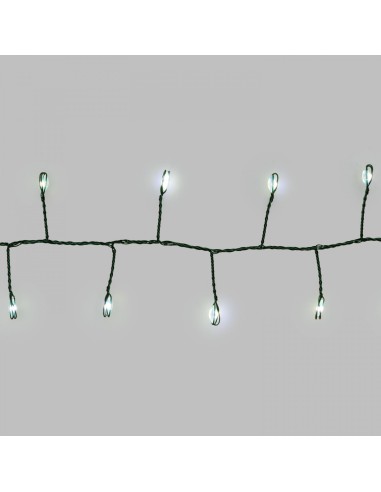 LUCI DI NATALE: vendita online Catena di Natale 20M NTL6 Nastro Minicluster Ø6cm con 1000 Microled Bianchi - La Magia di Nata...