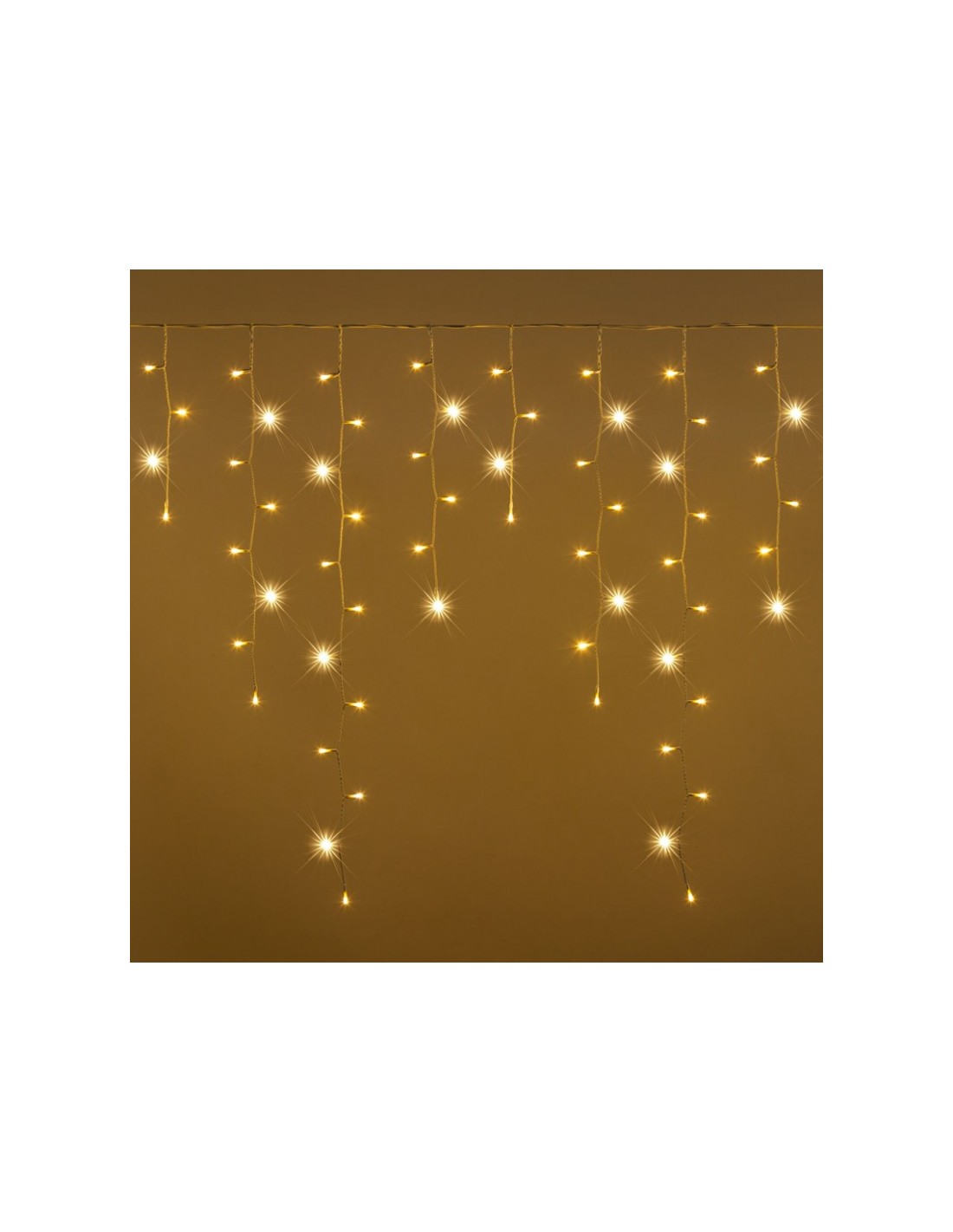 LUCI DI NATALE: vendita online Ice Light 504xH96CM di Natale, La Magia di Natale con 270 Miniled Bianco Caldo, Decorazione Lu...