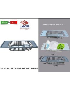 COLATUTTO 0691 RETTANGOLARE PER LAVELLO su Shop in Casa