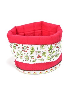 CESTINO NATALIZIO 91624 COTONE 17X17CM su Shop in Casa