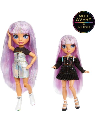 GIOCATTOLO PUBBLICIZZATO: vendita online RAINBOW HIGH JUNIOR AVERY STYLES 590798 in offerta