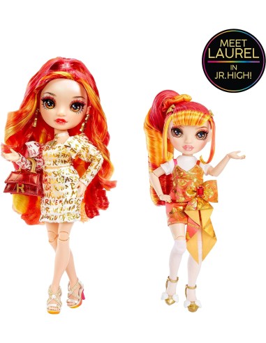 GIOCATTOLO PUBBLICIZZATO: vendita online RAINBOW HIGH JUNIOR LAUREL DE'VIOUS 590446 in offerta