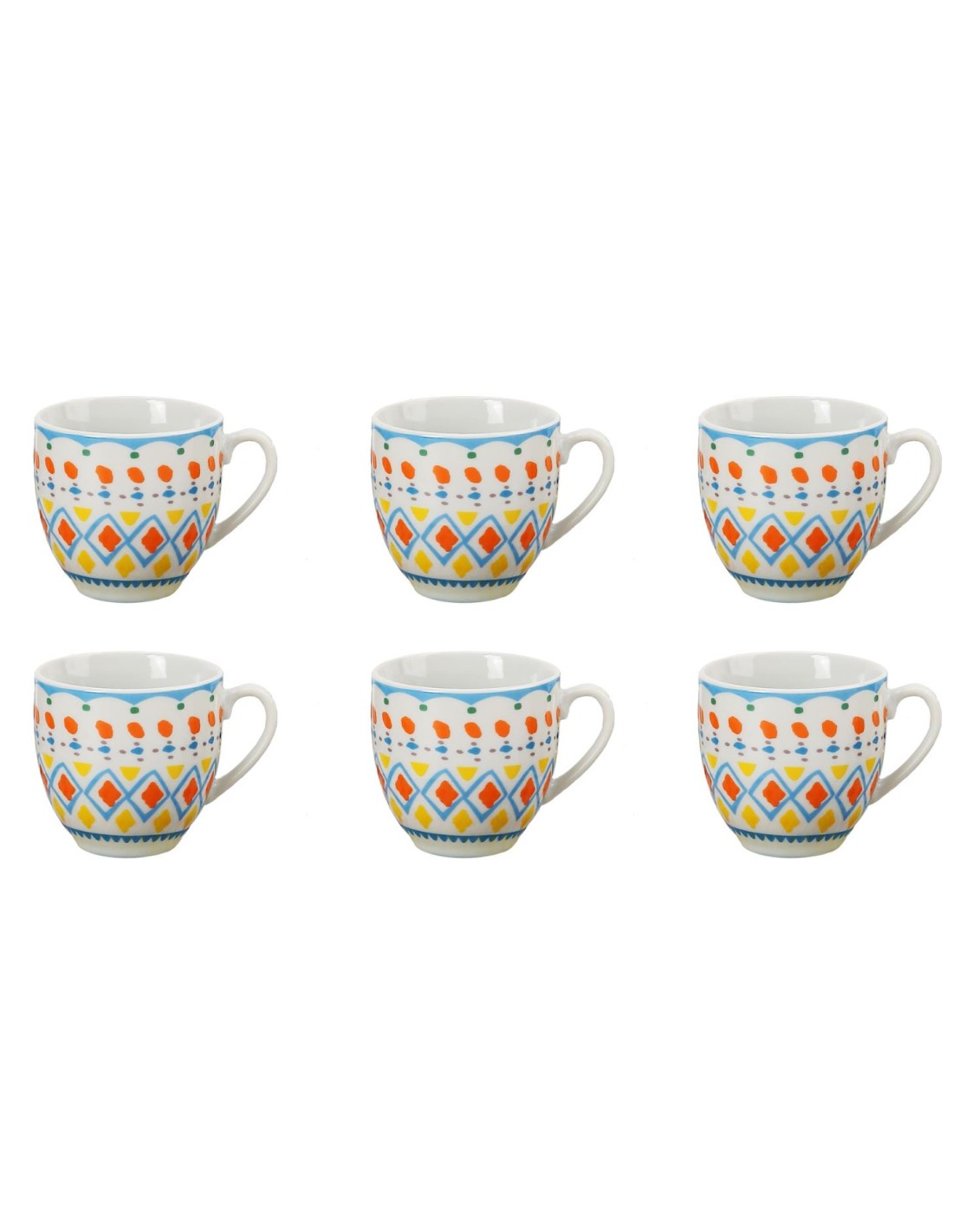 KELLY SET 6TZ CAFFE 25364 SENZA PIATTO su Shop in Casa