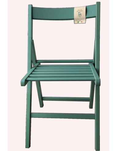 SEDIA PIEGHEVOLE VERDE SALVIA HAPPY HOUR su Shop in Casa