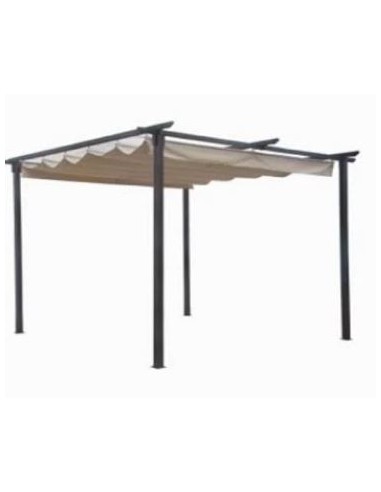 GAZEBO M0470-03 MYKONOS 3X3 GRIGIO