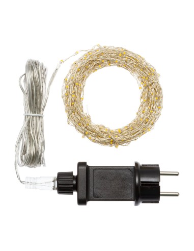 LUCI DI NATALE: vendita online Catena Luminosa 625 MicroLED Bianco Freddo - La Magia di Natale a casa tua in offerta