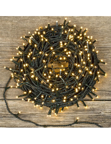 LUCI DI NATALE: vendita online Catena Luminosa 300LED Bianco Caldo - La Magia di Natale a casa tua in offerta