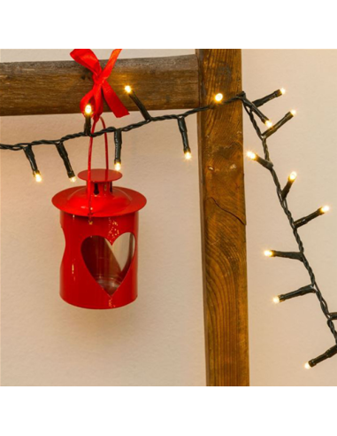 LUCI DI NATALE: vendita online Catena Luminosa 300LED Bianco Caldo - La Magia di Natale a casa tua in offerta