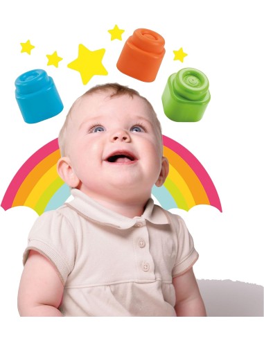 INFANZIA: vendita online Clementoni Clemmy Sacca 20 Mattoncini Morbidi e Sicuri per Bambini dai 6 ai 36 Mesi in offerta