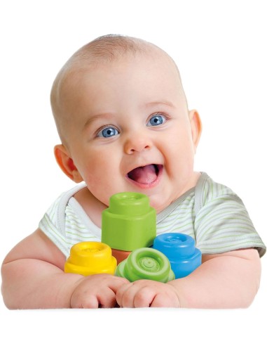 INFANZIA: vendita online Clementoni Clemmy Sacca 20 Mattoncini Morbidi e Sicuri per Bambini dai 6 ai 36 Mesi in offerta
