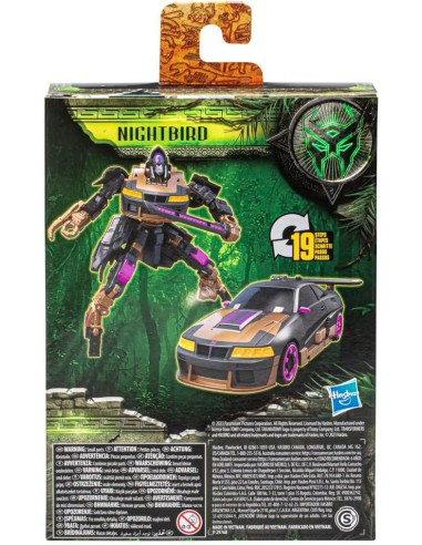 GIOCATTOLO PUBBLICIZZATO: vendita online TRANSFORMERS F5492 NIGHTBIRD DELUXE in offerta
