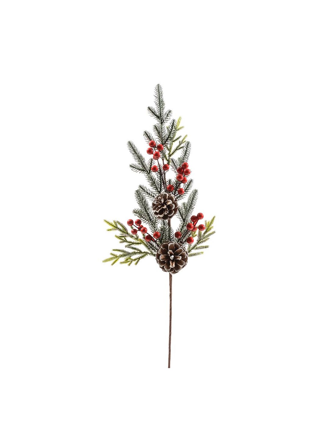 FIORI: vendita online Tralcio di Natale con Bacche 72cm - La Magia di Natale per un tocco naturale e festoso in offerta