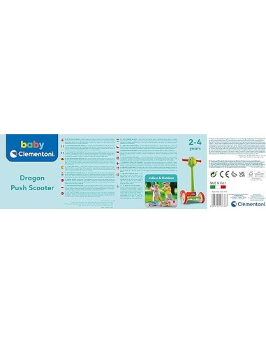 BICI - PRIMI PASSI - AUTO: vendita online BABY MONOPATTINO DRAGHETTO 17738 in offerta