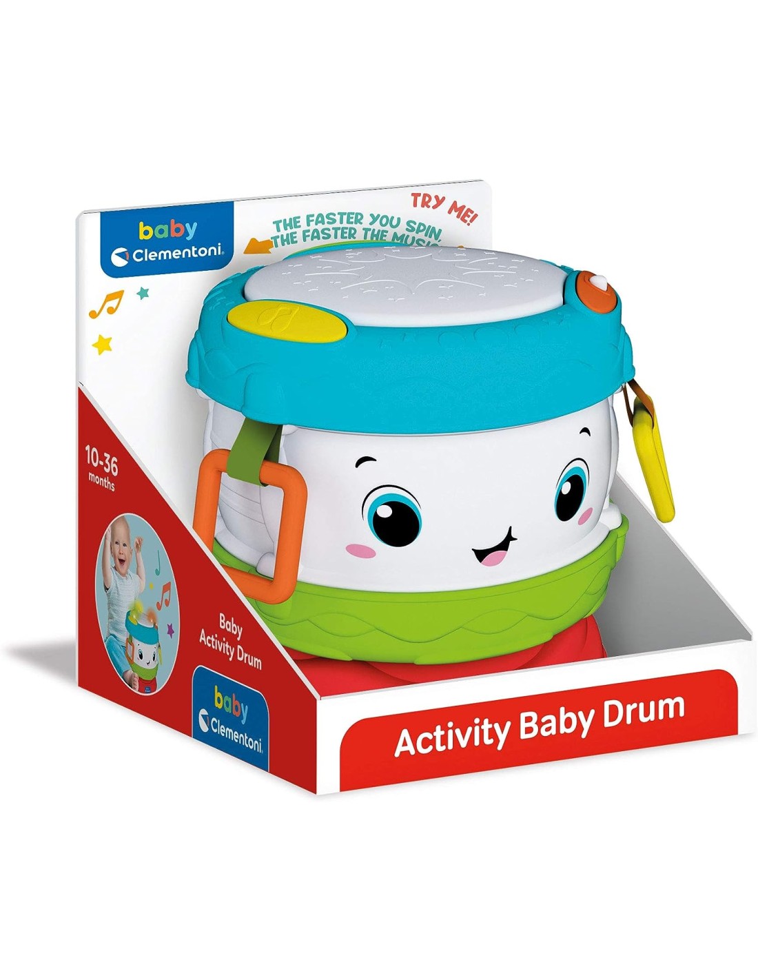 PRESCOLARI: vendita online BABY TAMBURO LUCI&SUONI 17409 in offerta