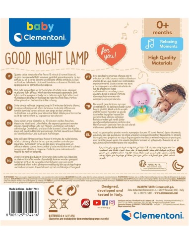 PRESCOLARI: vendita online BABY LAMPADA NOTTURNA LUCI&SUONI 17441 in offerta