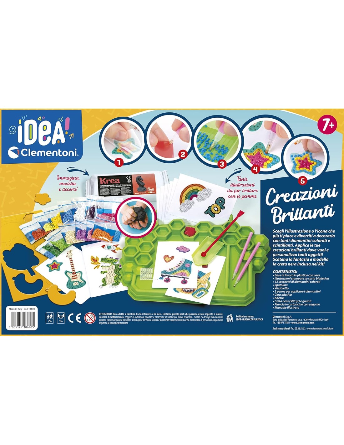 PRESCOLARI: vendita online CREA IDEA CREAZIONI BRILLANTI 18681 in offerta